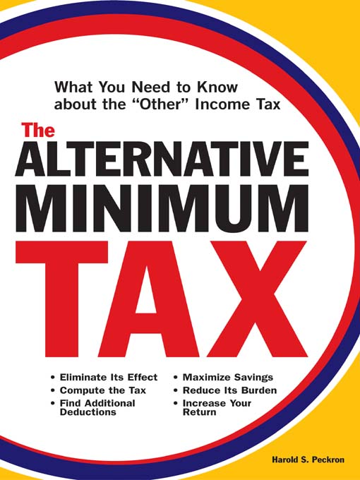 Title details for Alternative Minimum Tax by Harold S. Peckron - Available